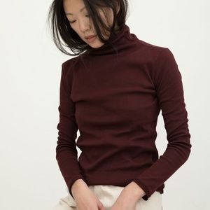 Elizabeth Suzann Long Sleeve Louise Funnel Neck